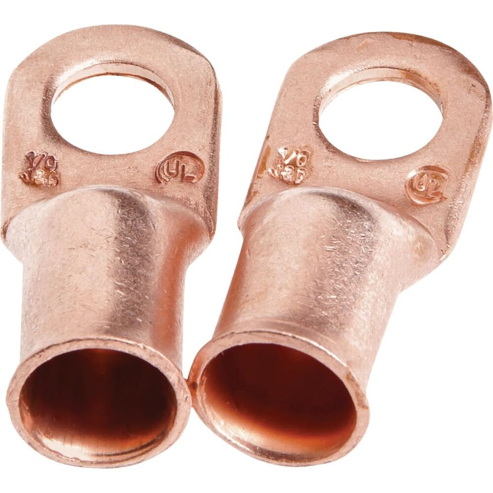 Amazon.com: Forney 60096 Copper Cable Lugs, Number 1/0 Cable with