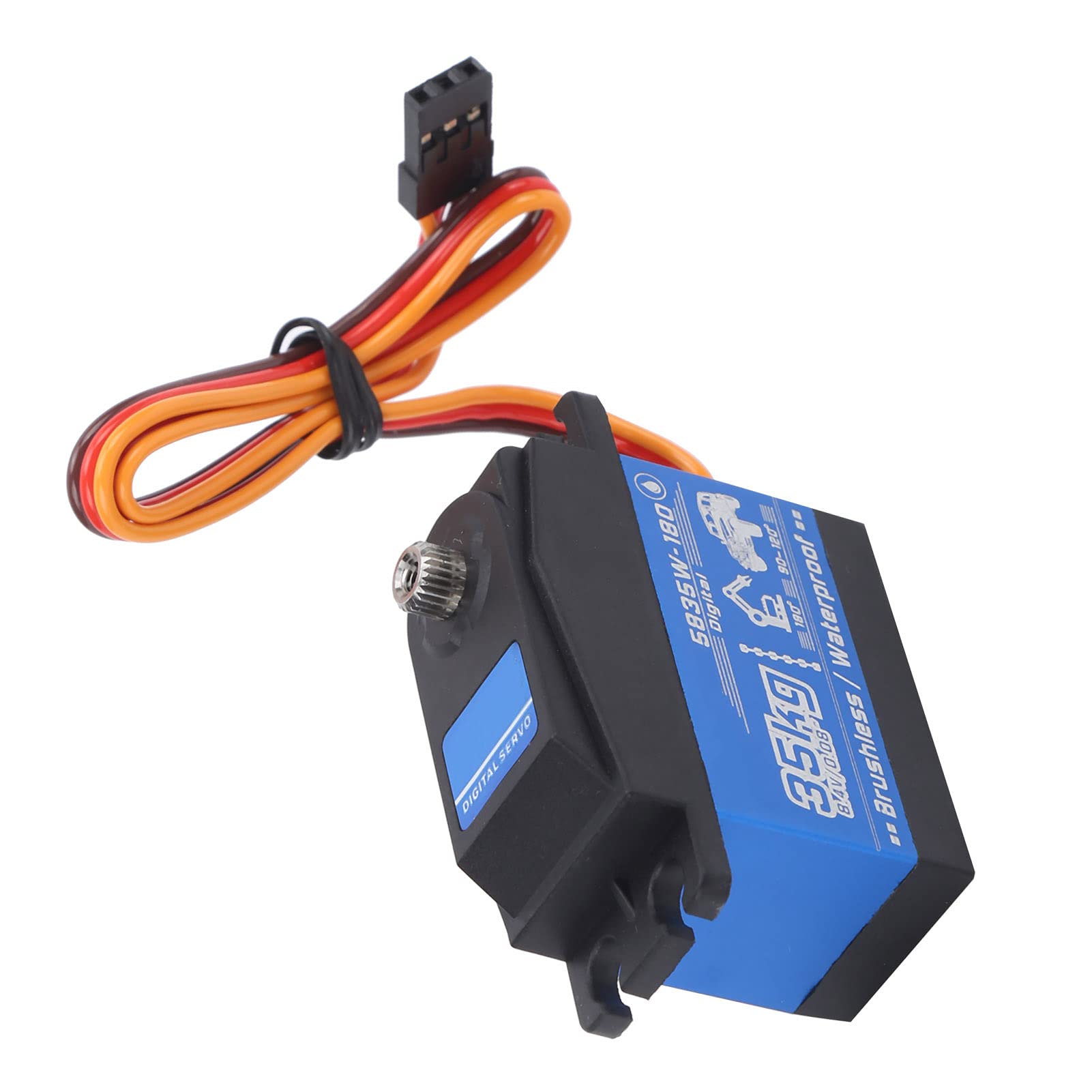 Servomotore brushless impermeabile da 35 kg per auto e robot RC in scala 1/8 e 1/10.