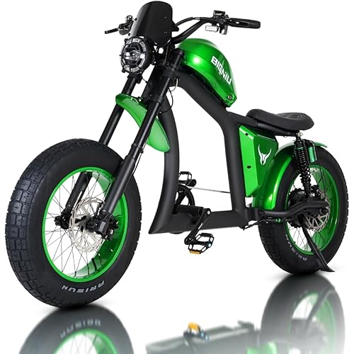 BG-X Electric Bike for Adults,1500W Brushless Motor 48V/31.5Ah Up to 40 Miles E-Bike Front/Rear Turn Signal Dual Suspension Ebikes