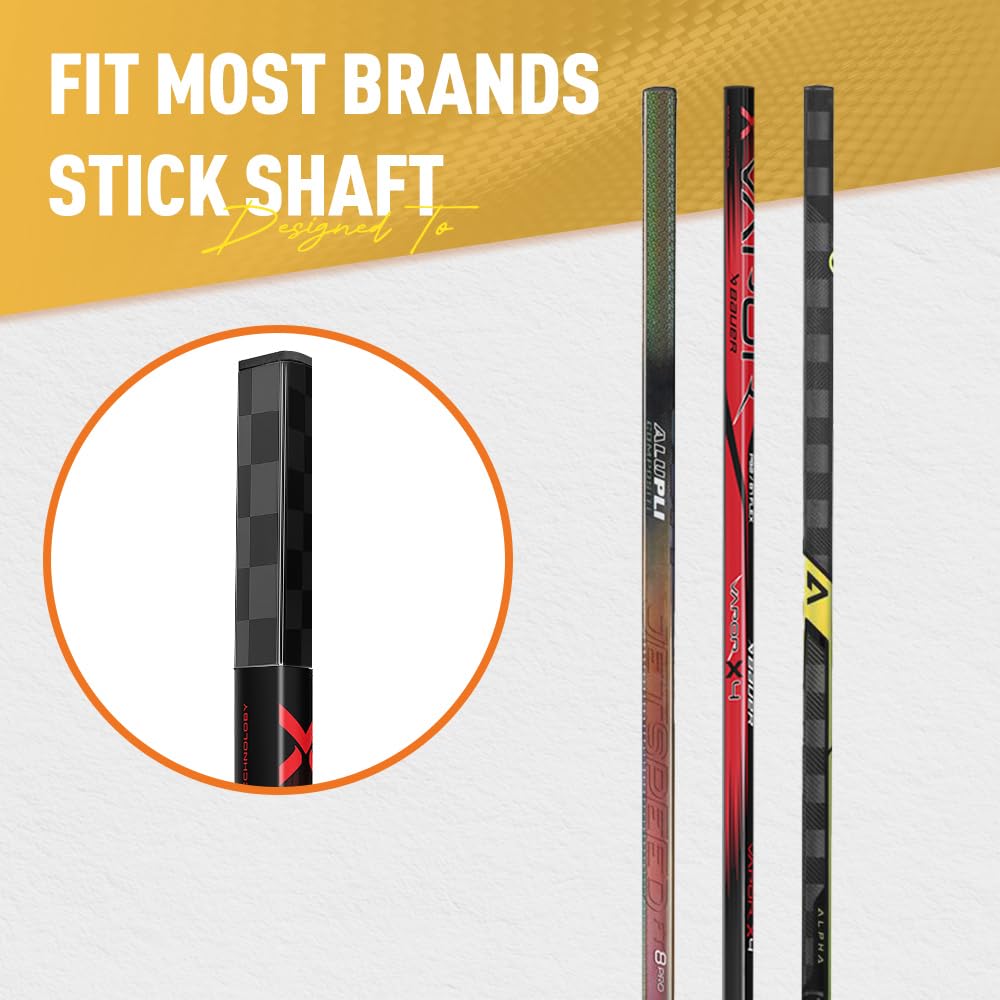 UICE Hockey Stick Extension Plug for Composite Sticks with 100