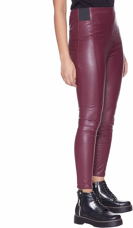 Matalan Plain Back Pocket Faux Leather 