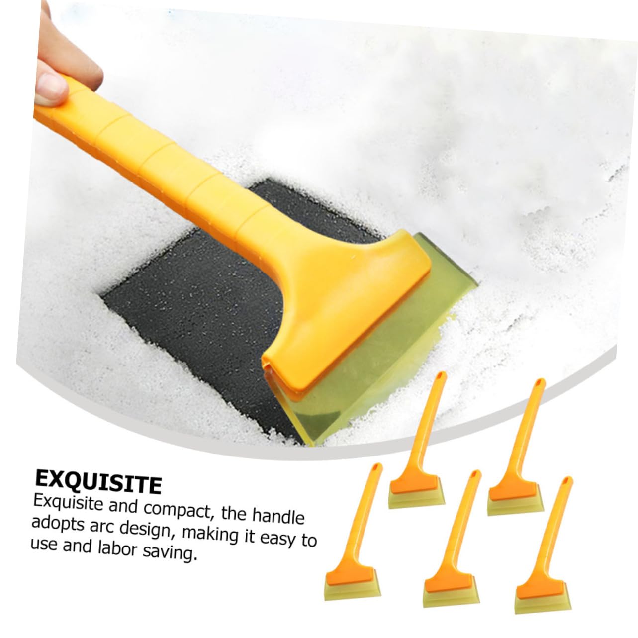 ULTECHNOVO 15piezas Pala De Nieve y Cepillo De Hielo Herramienta Multiusos para Limpieza De Automóviles y Hogar para Eliminar Nieve y Hielo Invierno