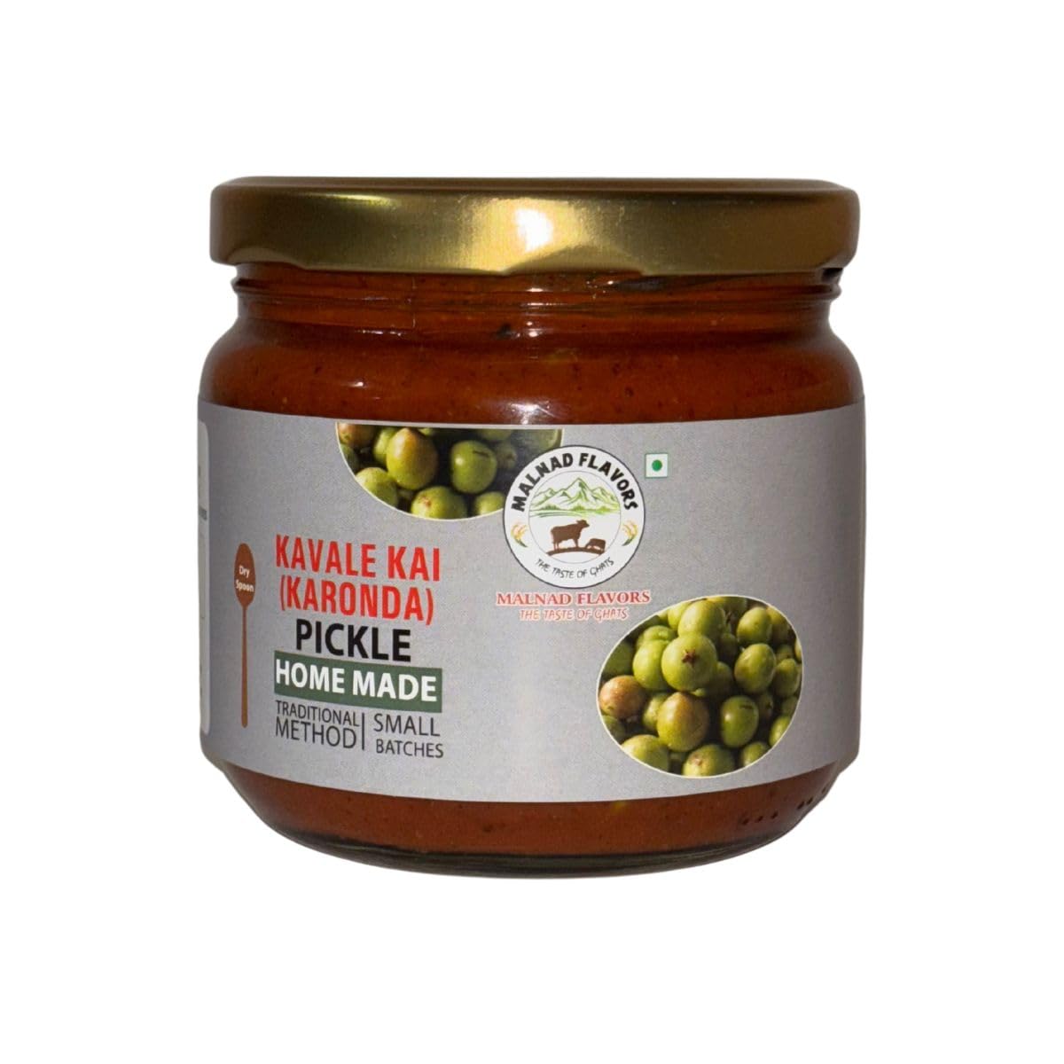 Malnad Organic Farms Kavale Kai Pickle (250gm) | Oil Free & Vinegar Free Kavale Kai Pickle | Product from Malnad Flavors | Fresh with No Artificial Preservatives | Glass Jar-picture-12