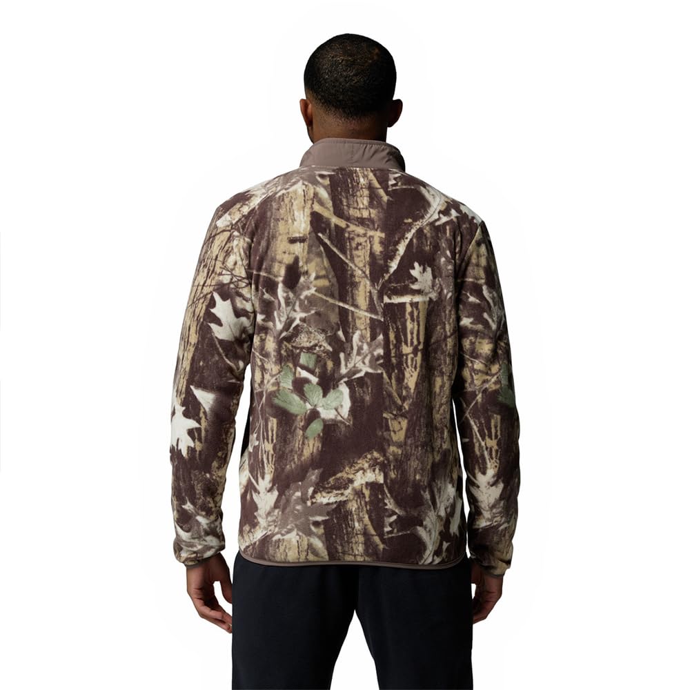 Columbia Sequoia Grove Printed Full Zip Chaqueta de forro polar con cremallera completa Hombre (Pack de 1)