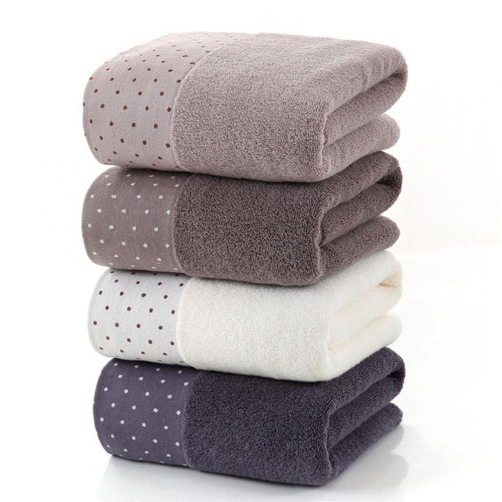 Serviette de douche en coton épais 70x140cm grande taille pour adulte et enfant de maison