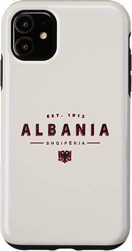 iPhone 11 Albania - Bandera albanesa - Funda Shqipëria