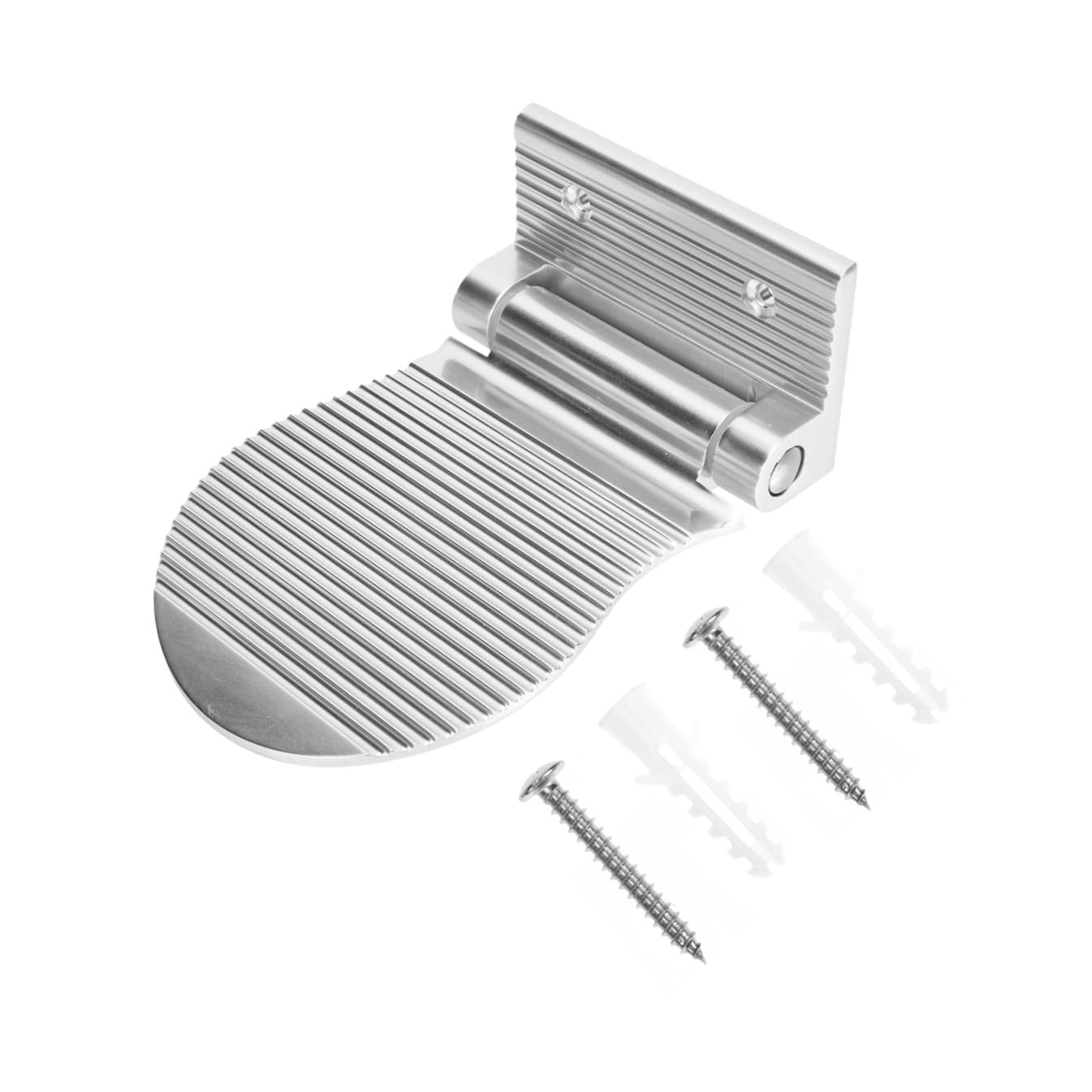 Pedal de Ducha de Acero Inoxidable Plegable para Baño, 1 Set