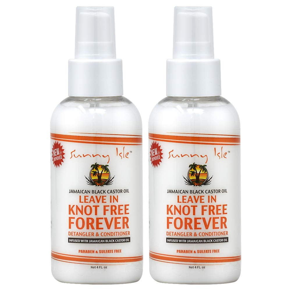 Sunny IsleKnot Free Forever Leave in Detangler & Conditioner 4oz"Pack of 2"