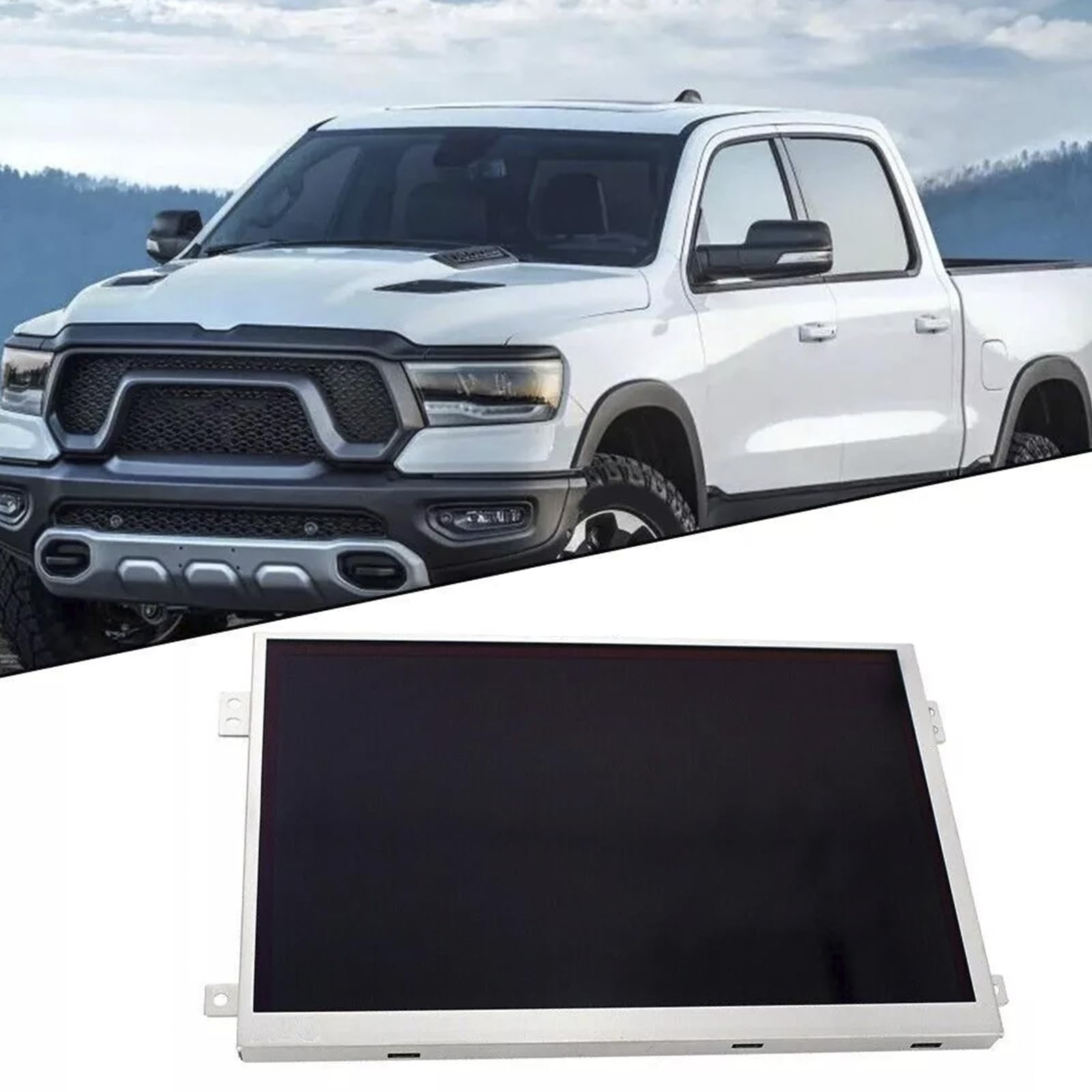 Écran tactile LCD 7" C070EAT01.0 pour radios Uconnect VP2 (2018-2022) - pour Dodge Ram 2018-2021, pour Chrysler, pour Jeep - Résistant aux rayures, remplacement direct