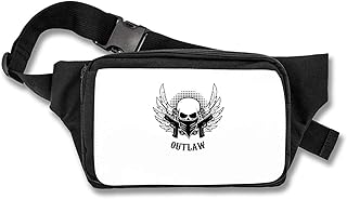 Outlaw Gangster Skull Cool Marsupio