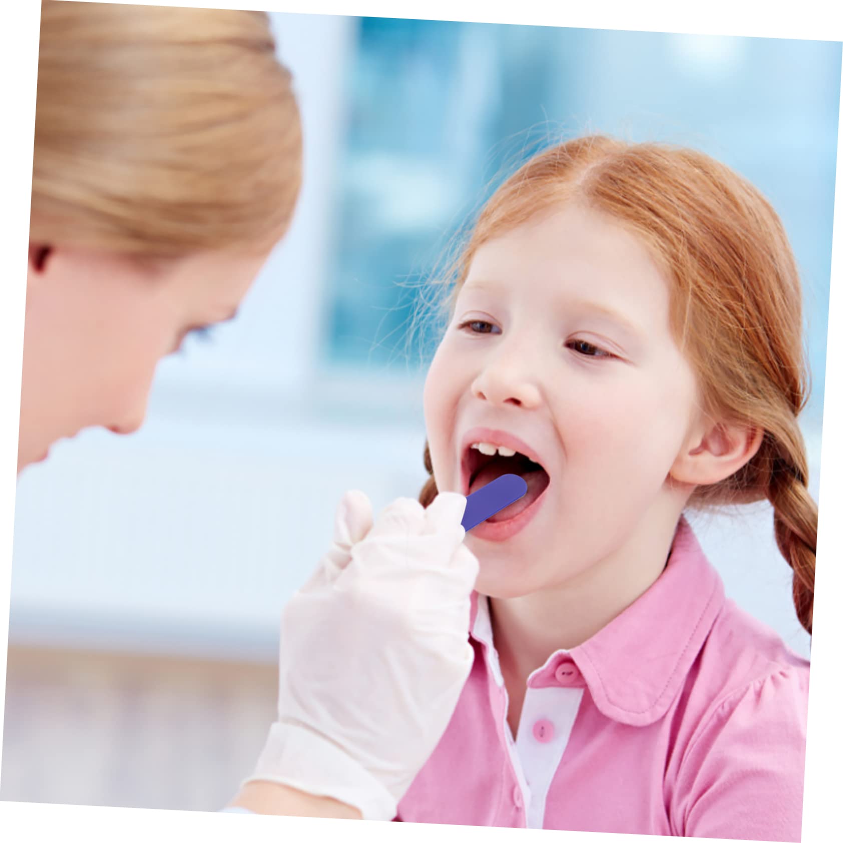 COSMEVIVI 3sets Jumbo Tongue Depressors for Plastic Stir Sticks Bulk Reusable and Safe for Oral Cavity Examination 25pcs*3