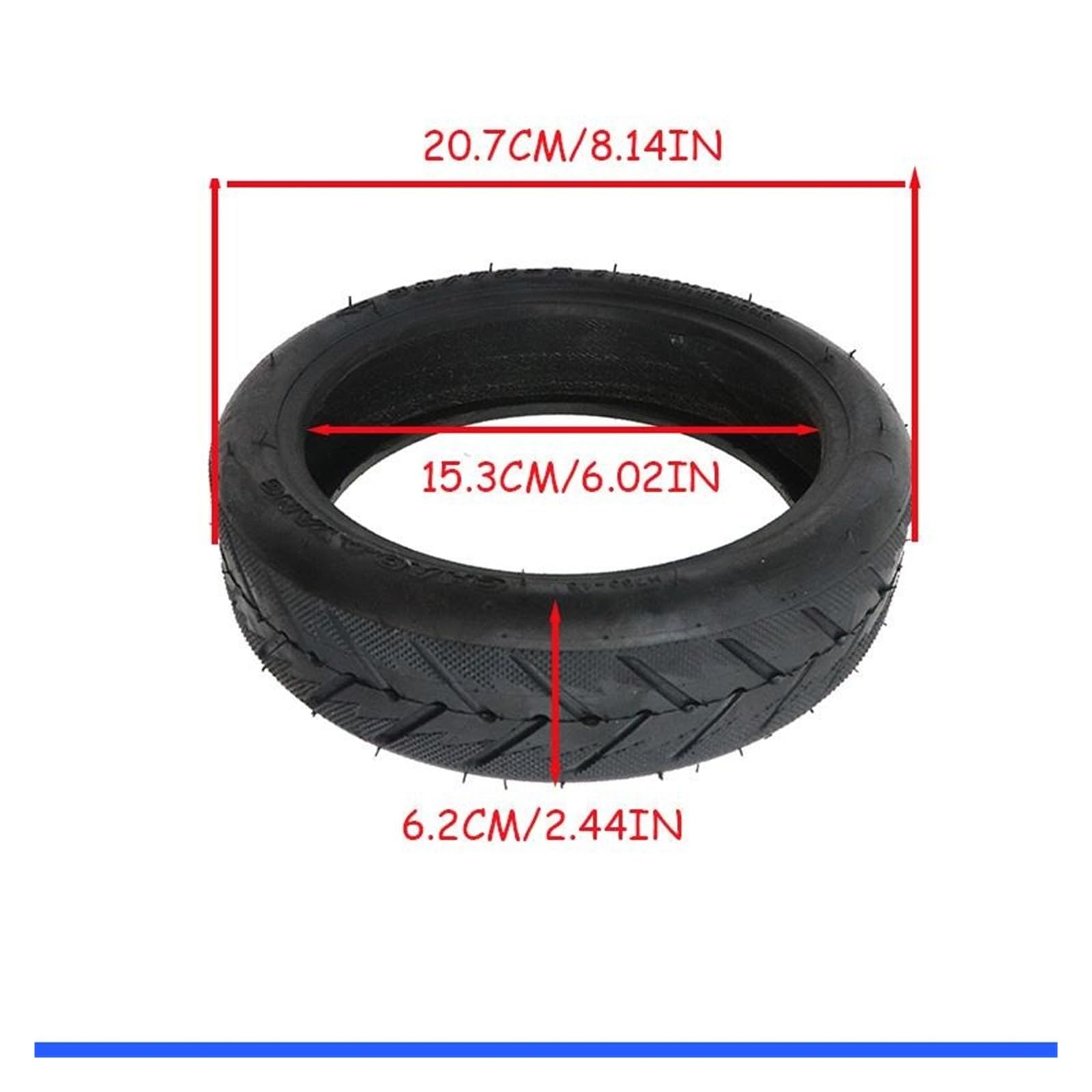 Do M365 opona zewnętrzna odporna na zużycie 50/75-6 akcesoria do skuterów elektrycznych samochód elektryczny najnowsza dętka(Inner Outer tire)