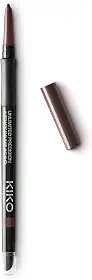 KIKO MILANO, Unlimited Precision Automatic Eyeliner & Khol, Lápis de Olho Retrátil, Cor 13 Dark Chocolate