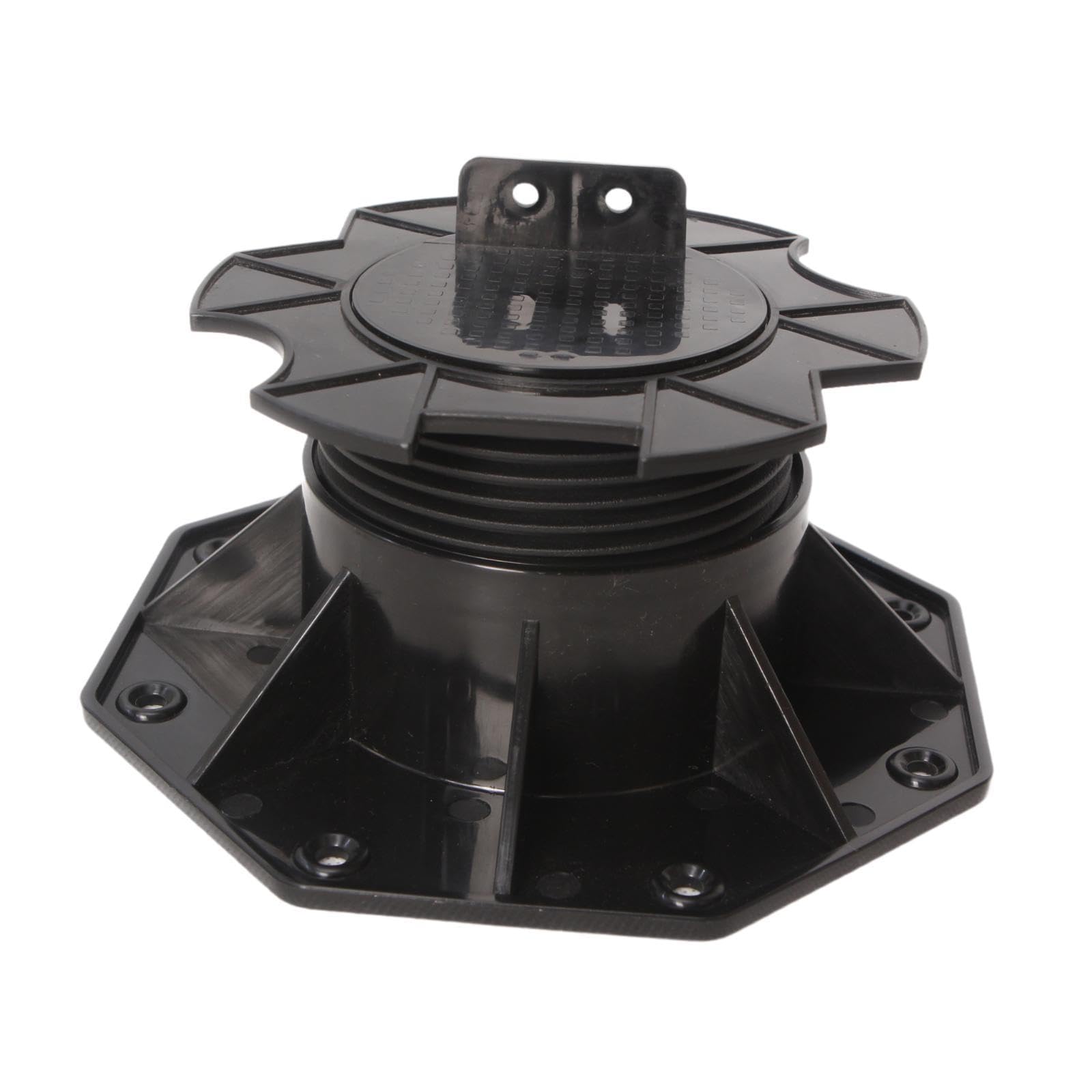 ATORSE Adjustable Deck Support Practical Deck Foundation Base Support for Pipelines 6cm to 8cm