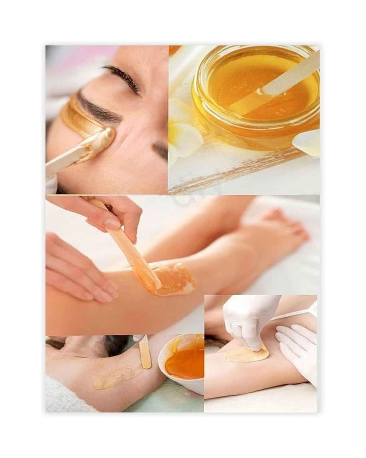 LLBOGRGGN Body Waxing Service Menu and Visual Guide Poster Canvas Wall-Art for Beauty Salon Spa Reception or Waxing Studio Client Reference(Unframed,12x18inch(30x45cm))