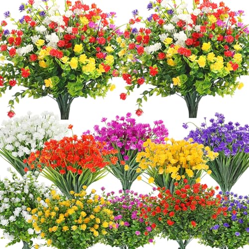 Fleurs artificielles résistantes aux UV pour solutionner l'arrosage de balcon - 2