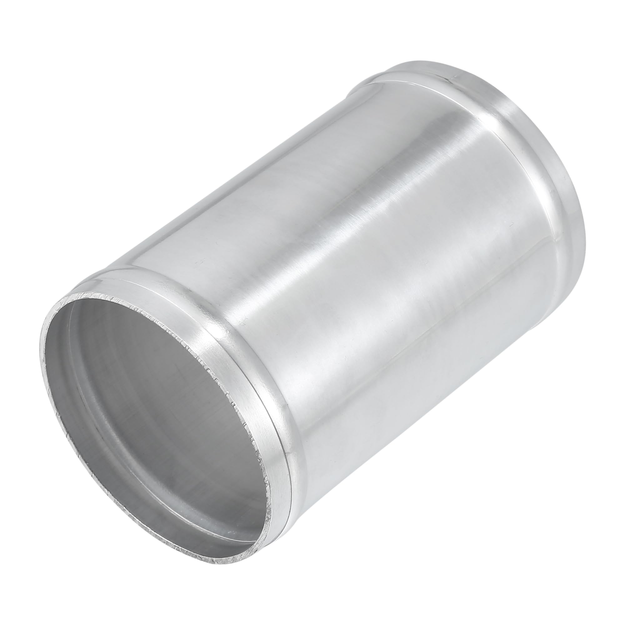A ABSOPRO Adaptateur Universel Aluminium 1pc Pour Tuyauterie D'Admission | Argenté, Pour Admission D'Air, Diamètre Extérieur 76mm, Intérieur 72mm, Longueur 120mm, Épaisseur 2mm, Installation Facile