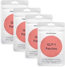 GLP - 1 Patches by Kind Patches for Unisex - 30 Count Patches - Pack of 4