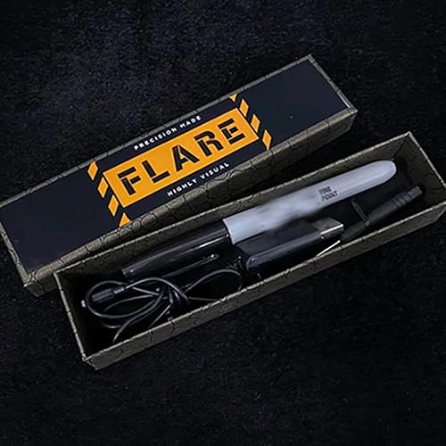 ZQION Flare 2.0 por Nicholas Lawrence Trucos de magia Fire Magic Pen Trucos mágicos Magos Accesorios de mago Cerca Ilusiones Diversión Magia