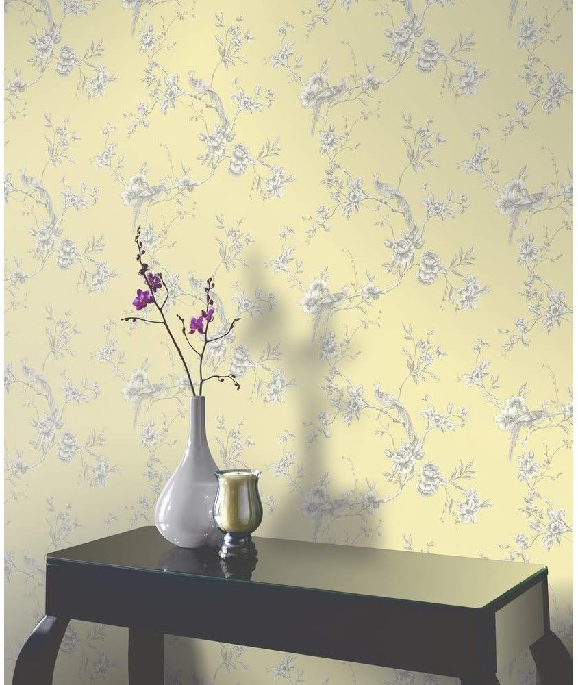 Arthouse Chinoise Yellow Wallpaper 422804