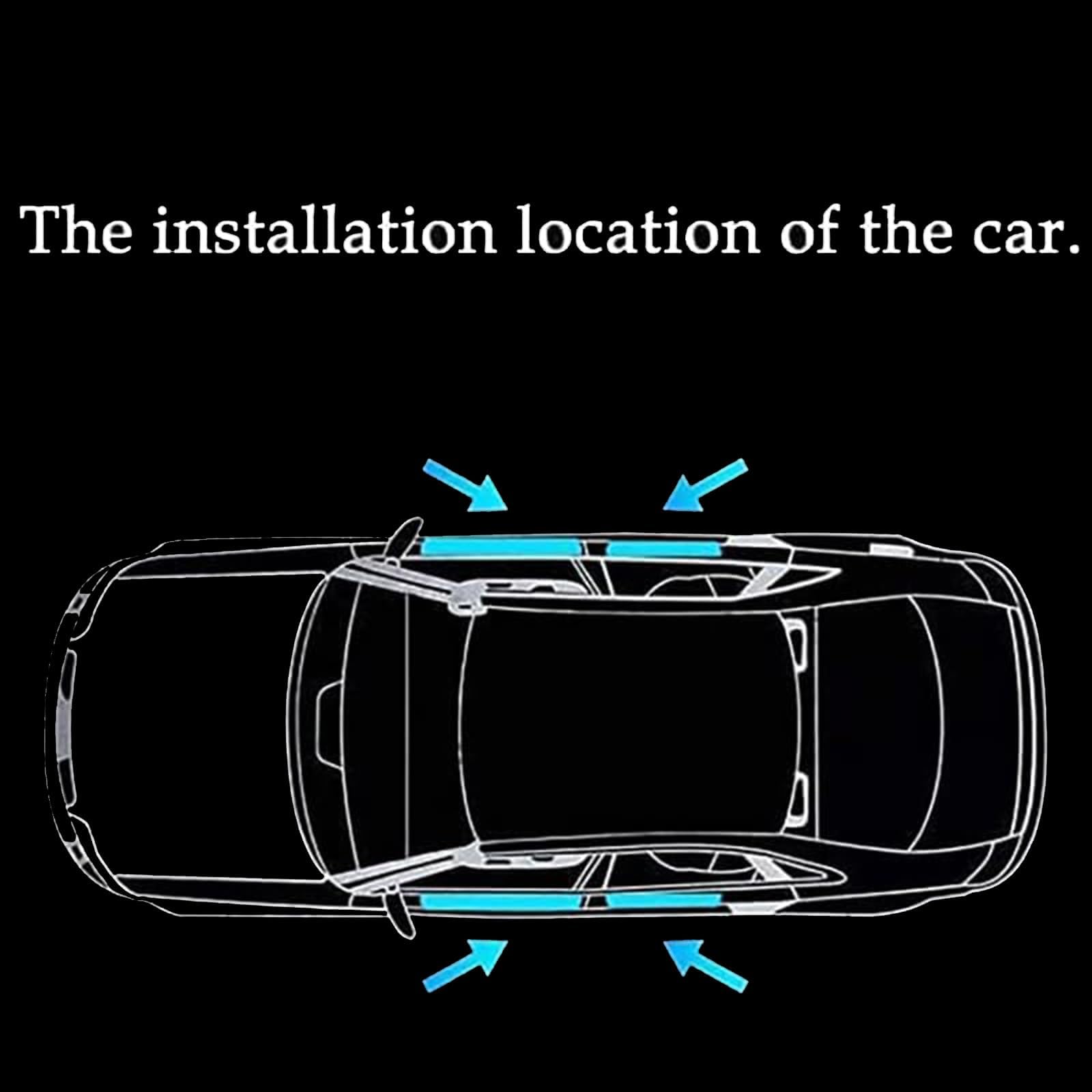 RIDGOEL 4 Pièces Protection Seuil De Porte De Voiture Pour MG ZS