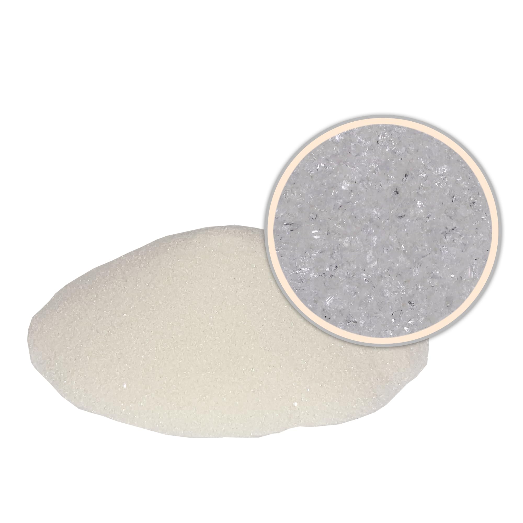 25 kg, SAPI Glasperlen Strahlmittel, 400-600 µm Körnung, Premium Strahlmittel zur Oberflächenbehandlung