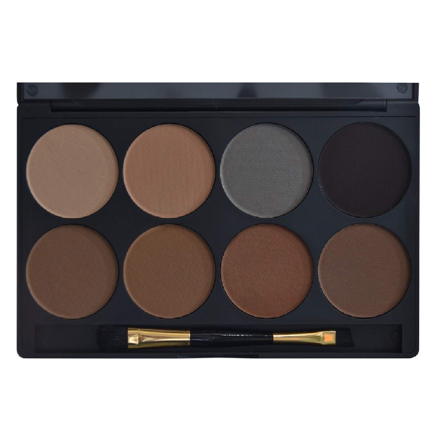 Christian 8 Farben Semi-permanente Augenbrauenschatten Palette 1 Packung (1 x 155 g)
