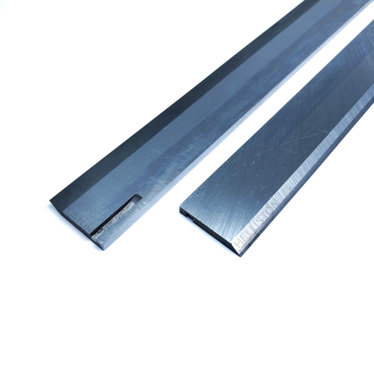 HM/TCT Noże do strugarki 260x20x3mm z 2 rowkami regulacyjnymi do Metabo, Elektra Beckum, HC260 E/ES/M/K/C, Record Power DMP106 (MODEL 2) (1 komplet = 2 Noże do strugarki)