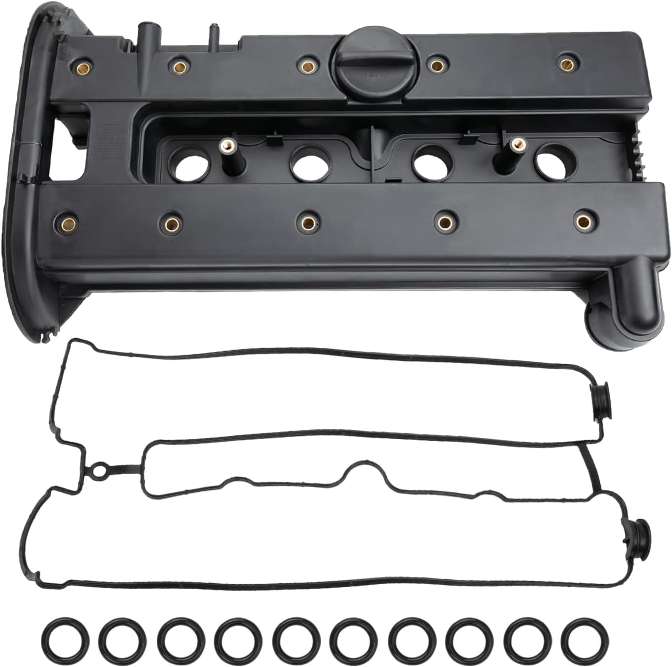 MITZONE Valve Cover Compatible with 2006 2007 2008 Suzuki Forenza Sedan Wagon 2.0L Gas with Gasket Seal Cap 1117085Z20 11170-85Z2