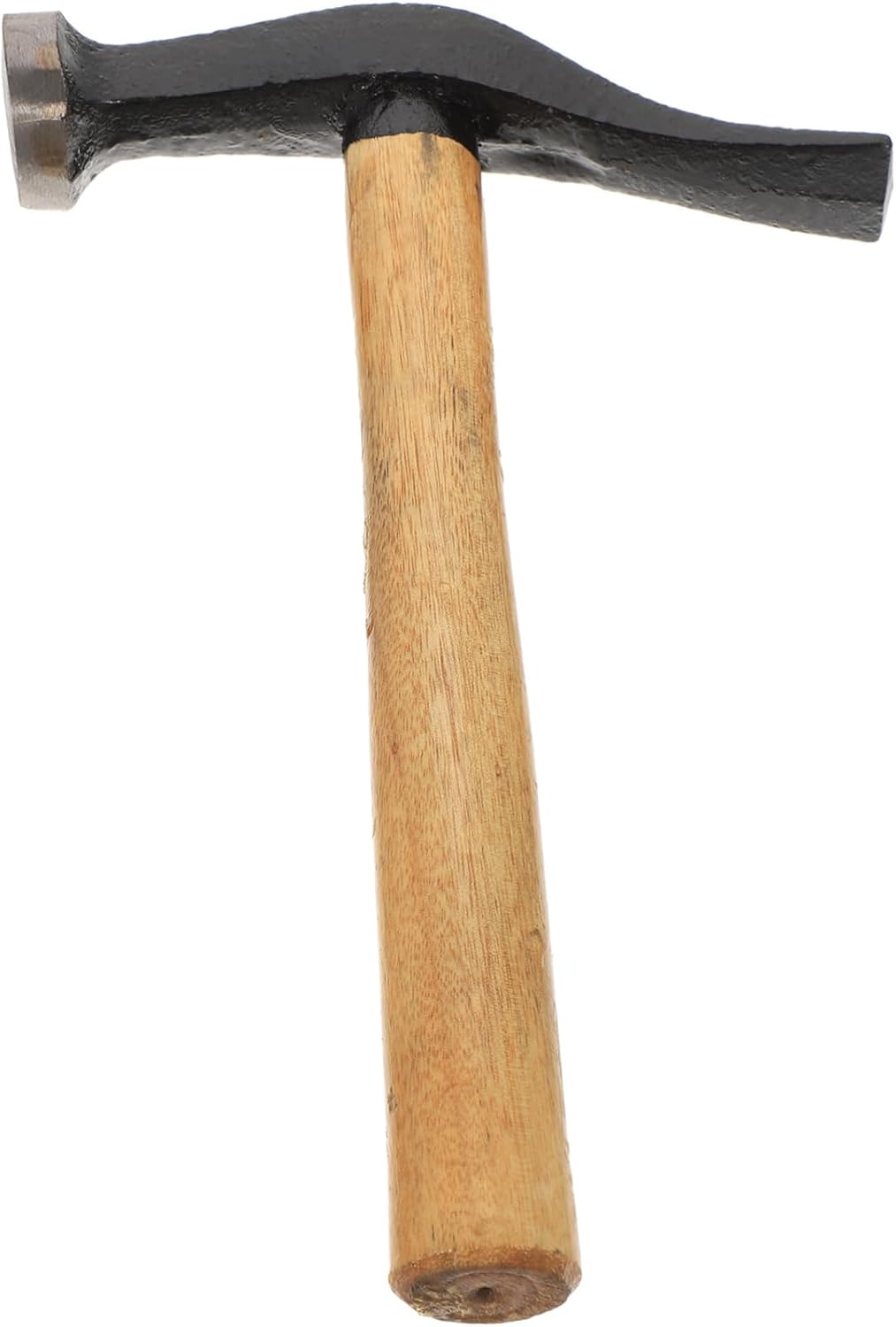 ORFOFE Shoe Repairing Hammer Wooden Handle Hammer for Leather Craft Rustproof Portable