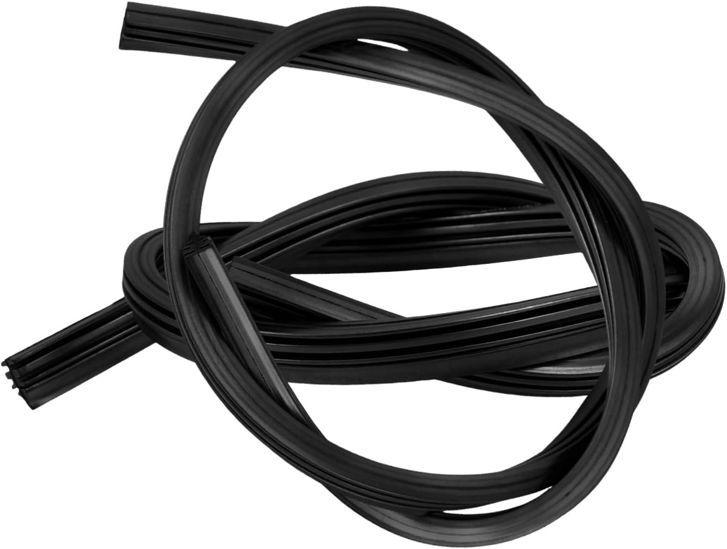 2Pcs Windshield Wiper Blade Refill Shaped Wiper Rubber Strip for Enhanced Visibility Durable Easy to Install Fit for All Cars for Rainy Conditions
