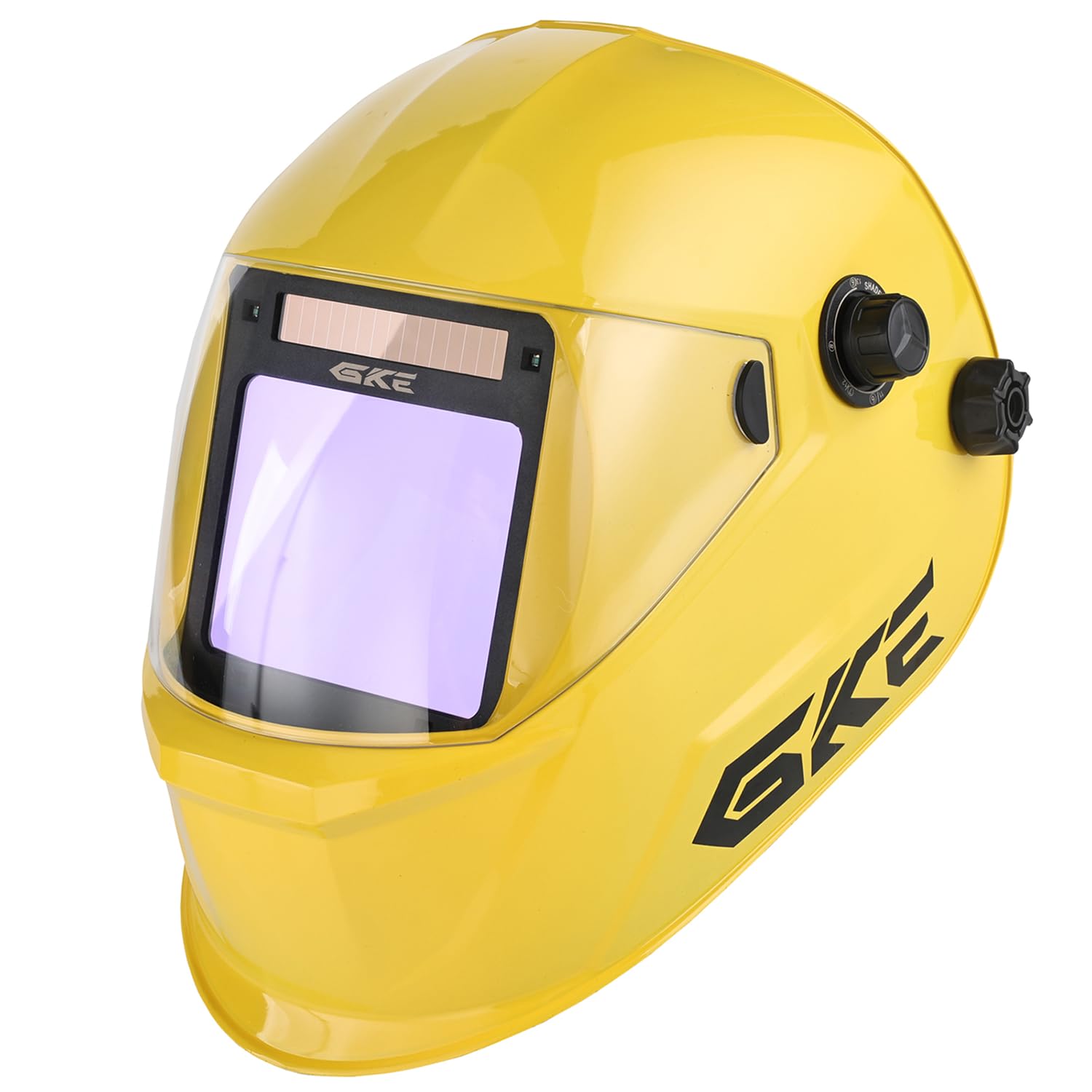 Amazon | GKE 溶接面 自動遮光溶接面 0.0001秒超高速自動遮光 遮光度