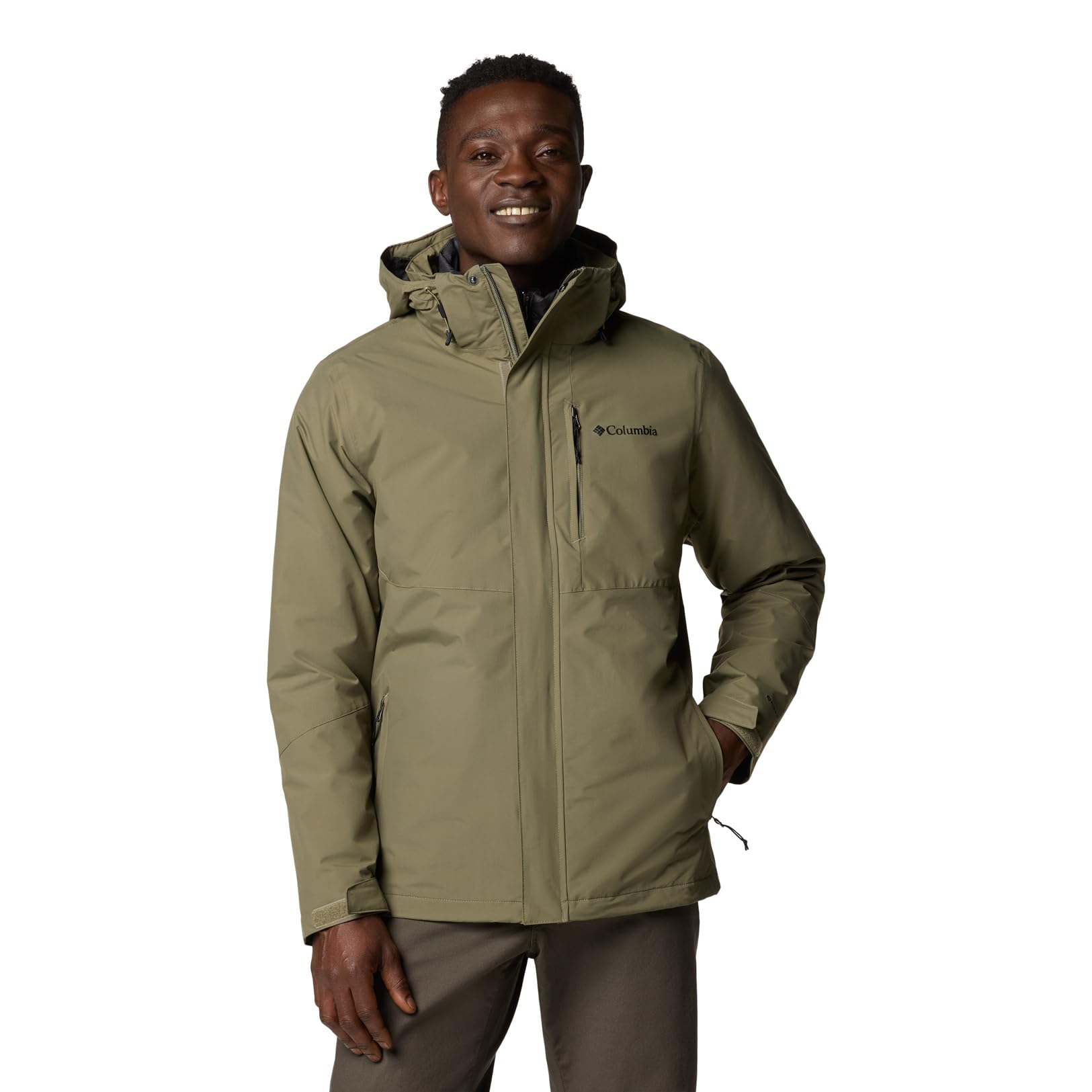Columbia Herren 3 In 1 Jacke, Schwarz, L