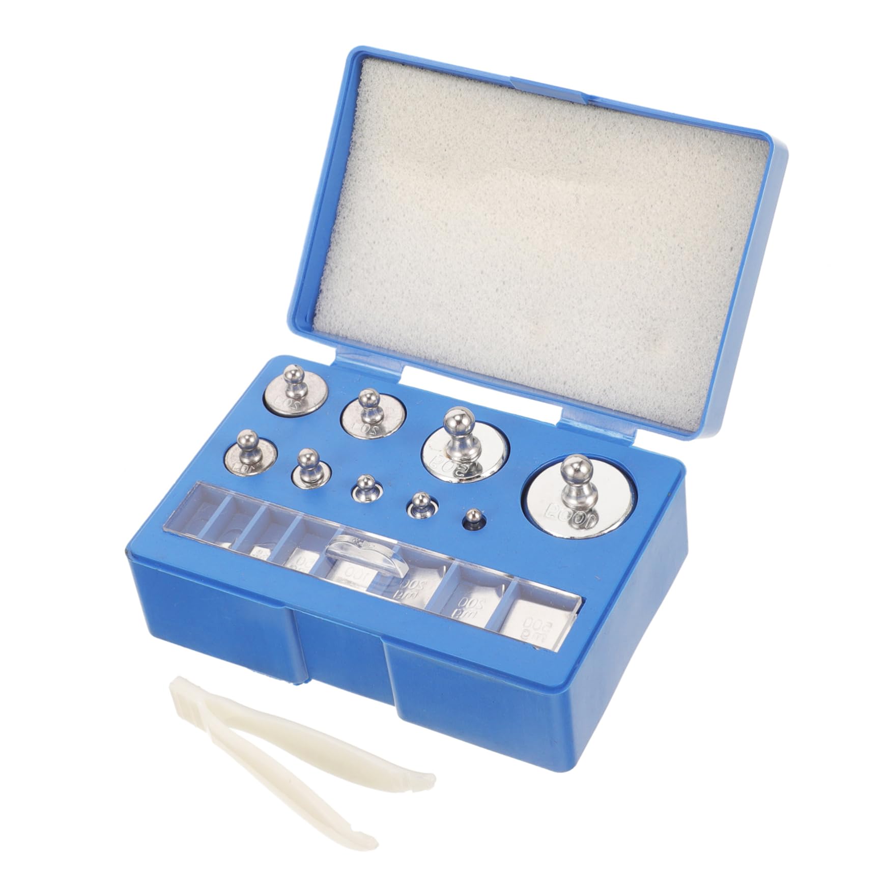 iplusmile 3juegos Pesos De Calibración De Precisión De Inoxidable Caja De Almacenamiento Para Experimentos Científicos y Mediciones Exactas