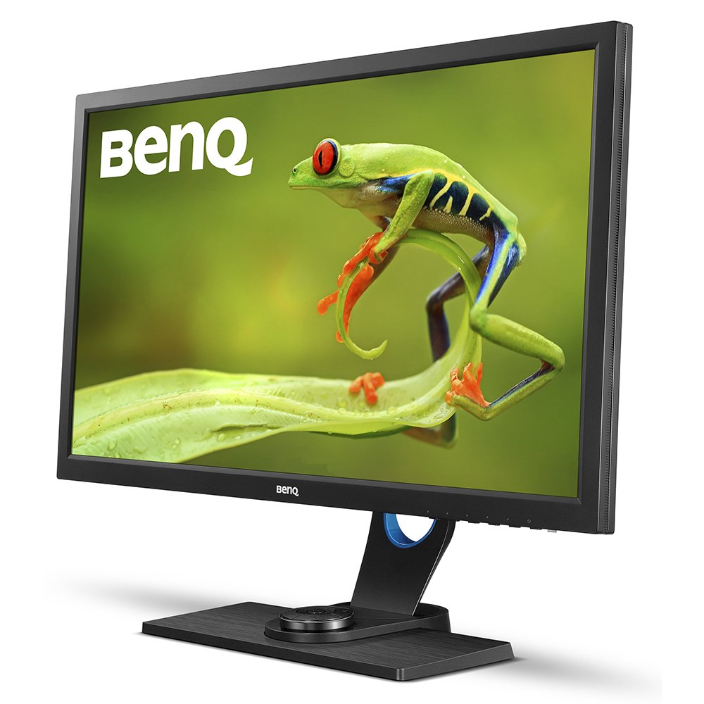 BenQ SW2700PT Monitor per Fotografi, Display da 27 Pollici, Regolazione in Altezza, Risoluzione QHD, 2560 x 1440, 99% Adobe RGB con Tecnologia IPS