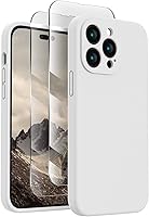 Vista 628 de FireNova Designed for iPhone 13 Pro Max Case, Silicone [Camera Protection] Phone Case with [2 Screen Protectors], Soft Anti-Scratch Microfiber Deep