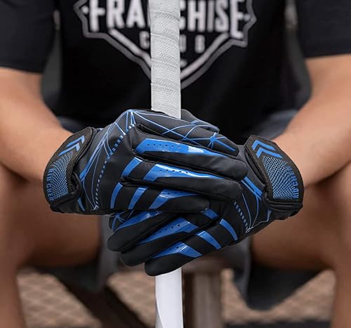 Miniatura 4 de RID CHEN SBR - Guantes de bateo de béisbol guantes de bateo para adultos y hombres cómodos guantes de bateo de sóftbol para jóvenes