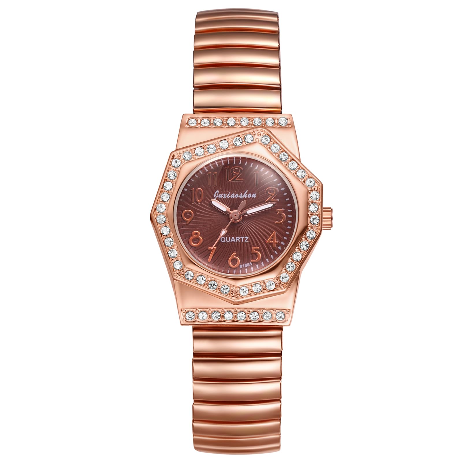 JewelryWe Herrenuhr Quadratische Chronograph Uhr: 3er Set 30