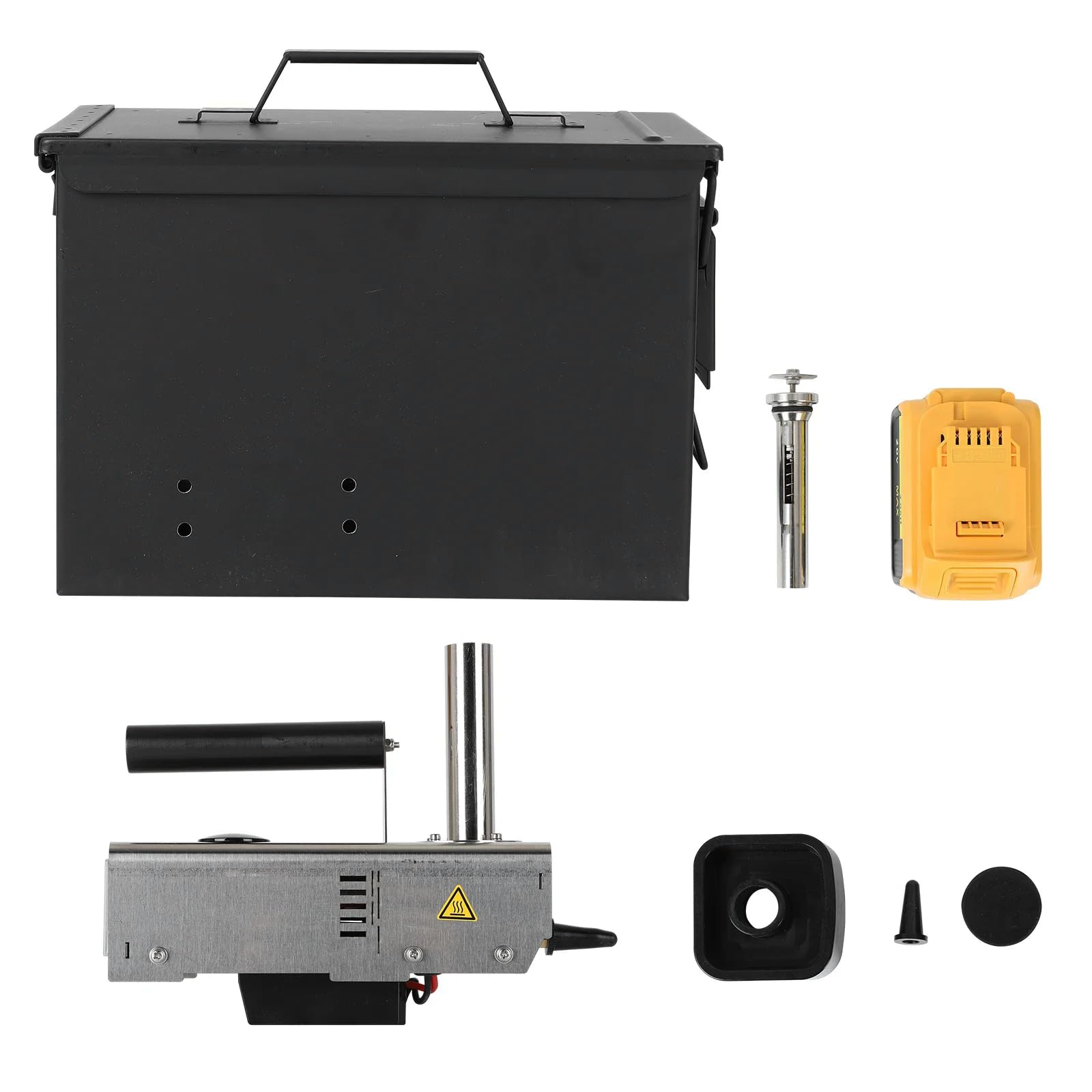Vaporizzatore di acido ossalico per api, trattamento portatile per acari con batteria ricaricabile, efficace controllo degli acari della varroa, strumento facile da usare per la cura delle api