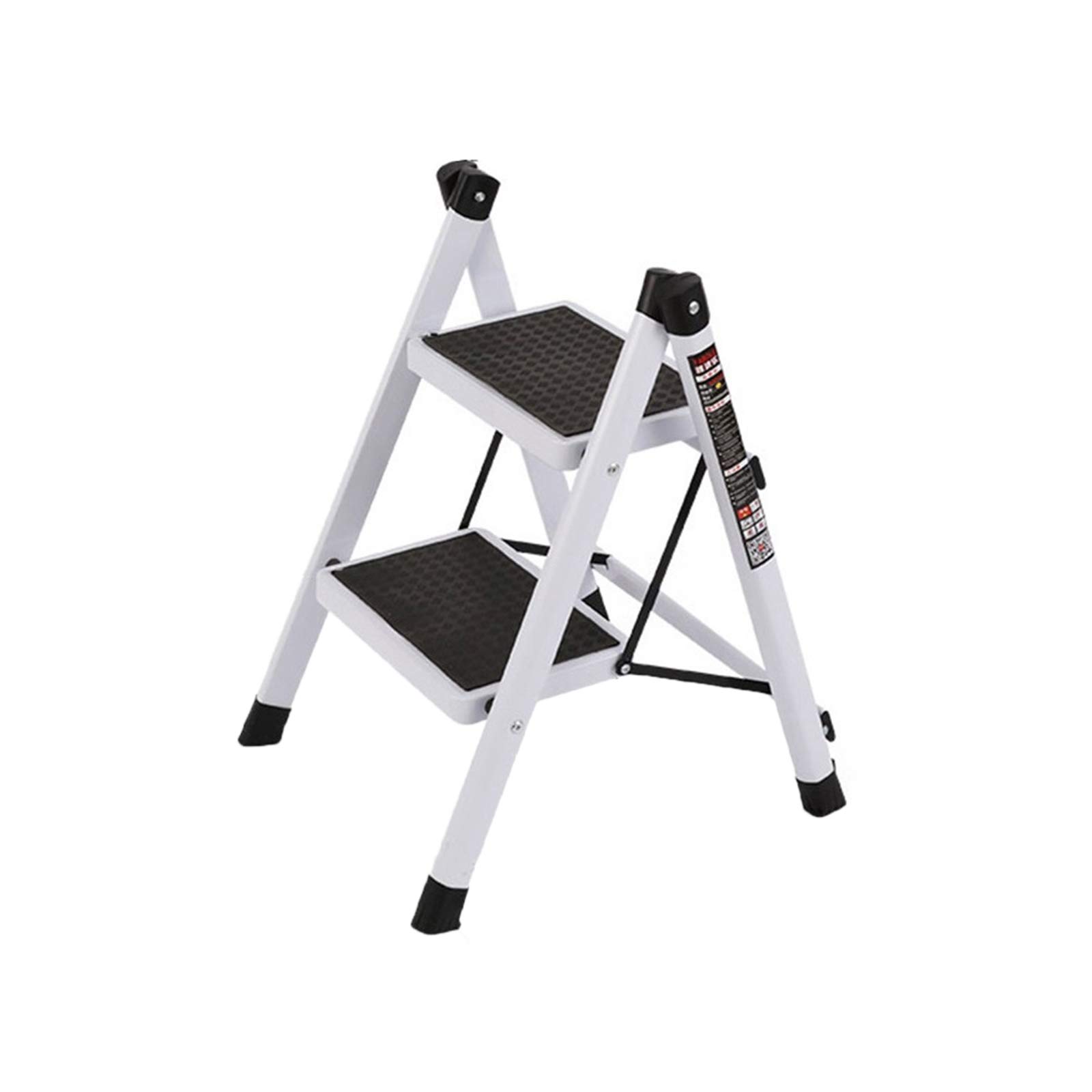 Cxvhsertwr White Ladders For Home, Step Stool Home Folding(White)