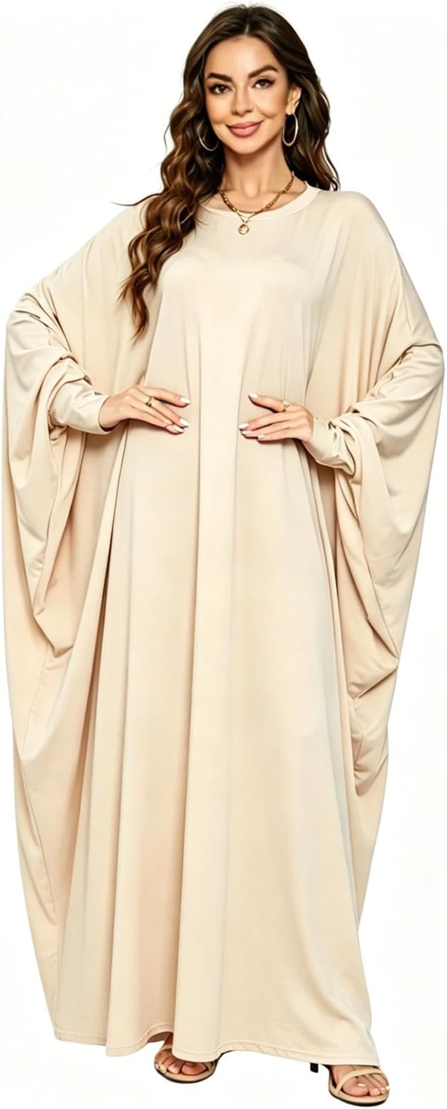 レディース ソフト イスラム教徒 祈り ドレス Abaya イスラム教 ラマダン 伸縮性 衣服 ドバイローブ