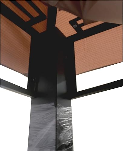 Miniatura 8 de Garden Winds Cubierta superior de repuesto compatible con The Garden Oasis A101011500 Corso Gazebo 10 x 12 - Riplock 350 Beige