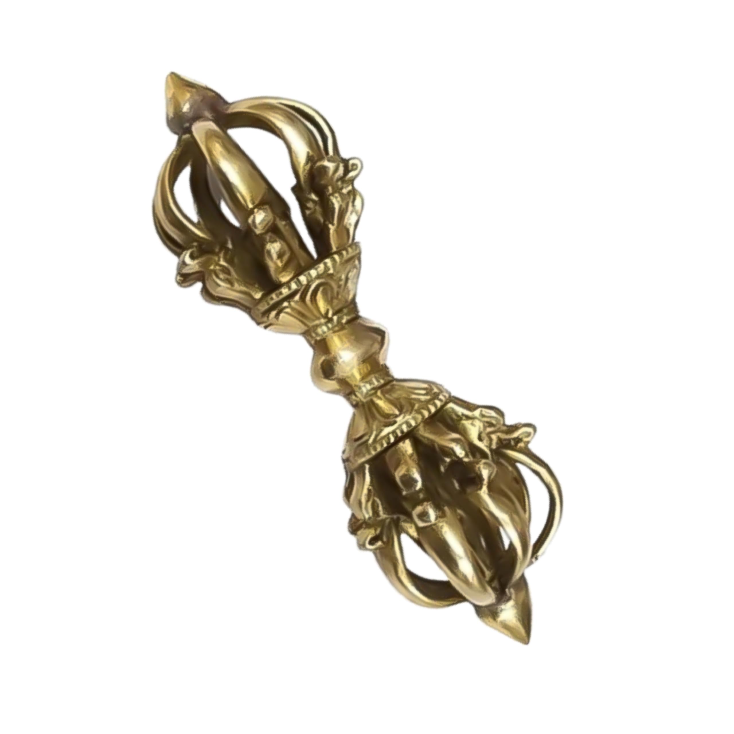 Vastu Brass Vajra |Vastu & Spiritual Protection|Size-6.2Inch Approx |weight-290gm Approx|Home & Temple |Vastu Shastra |Pack of 1-image-35
