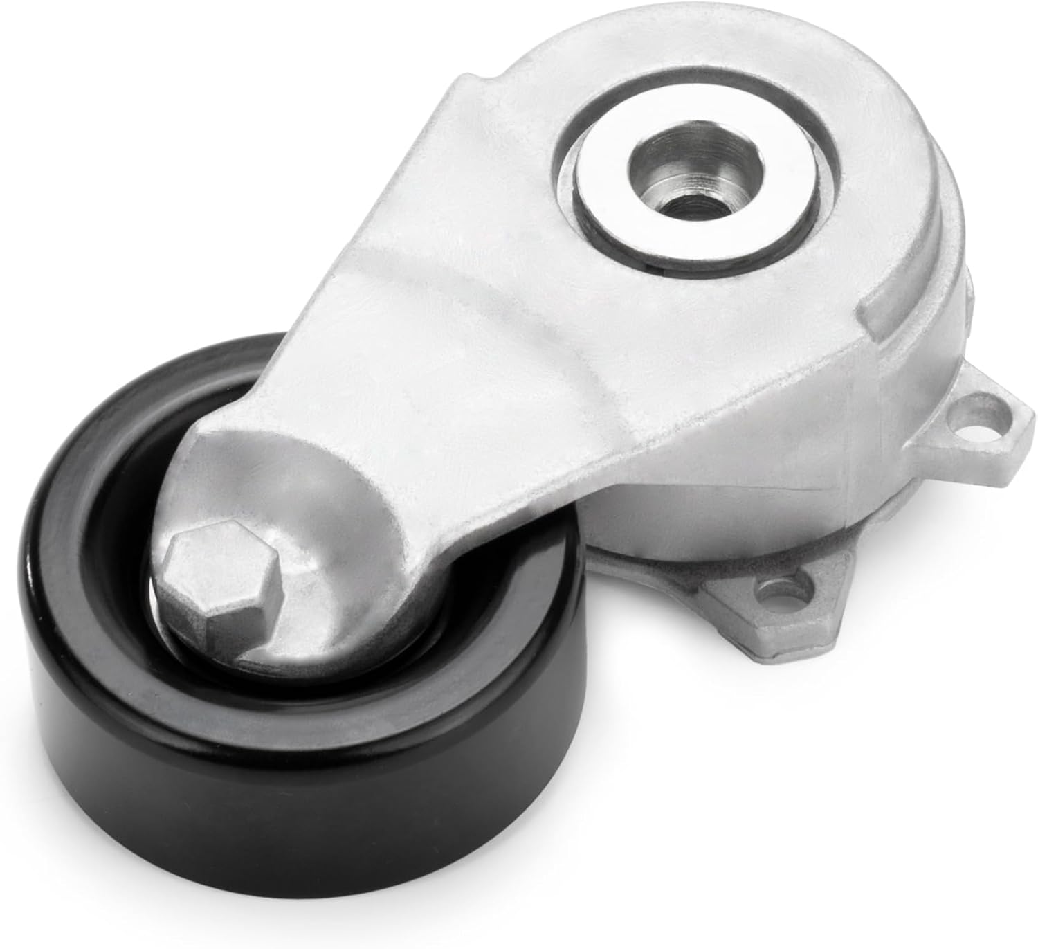 Belt Tensioner Assembly with Pulley Compatible with Nissan Sentra 2013-2019, Rogue Sport 2017-2019, Juke 2011-2017, Replace# 119551KC0A, 39369