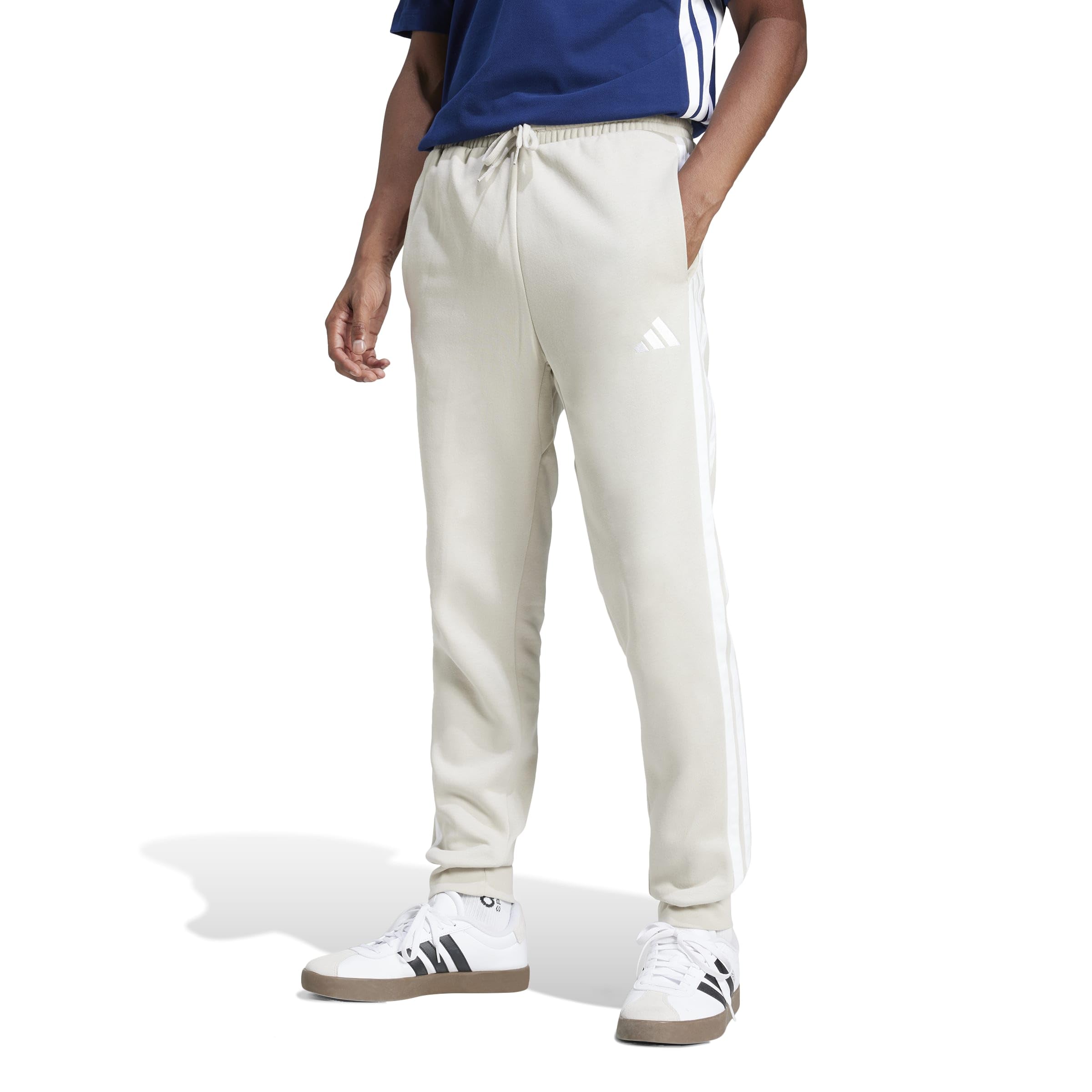 adidas Men's Essentials 3-Stripes Fleece Pants