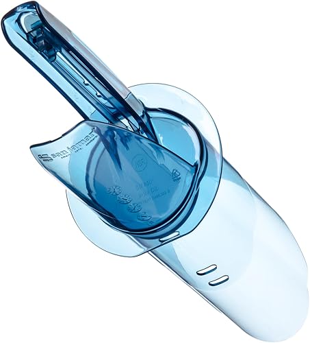 San Jamar SI5500 Policarbonato Saf-T-Scoop solamente, Azul, 6-10 oz