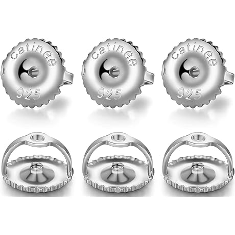 Screw on Replacement Earring Backs for Diamond Studs