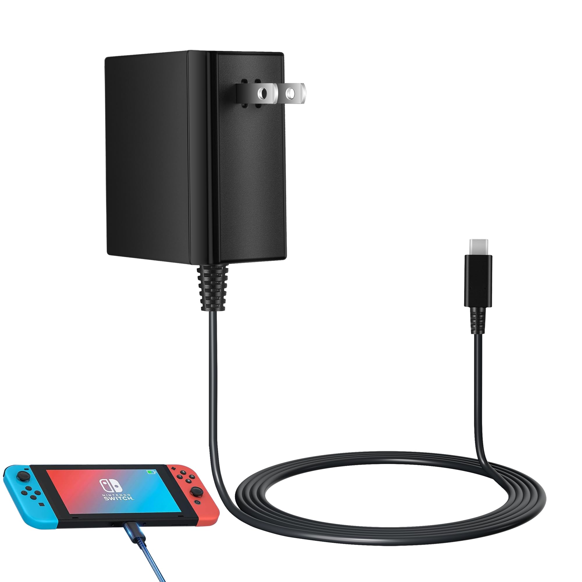 45W Charger for Nintendo Switch, 15V 2.6A Power Supply Adapter