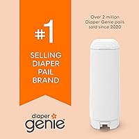 Vista 9 de Diaper Genie Easy Roll Refill 30 Bags Per Refill Holds Up to 1410 Newborn Diapers Odor Control Diaper Pail Refill Bags Fits Diaper Genie