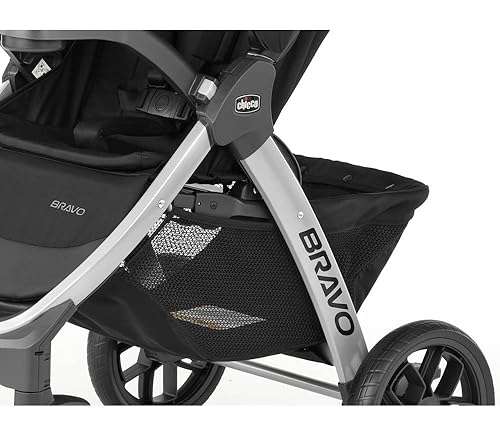 Amazon.com : Chicco Bravo Quick-Fold Stroller - Black | Black : Baby